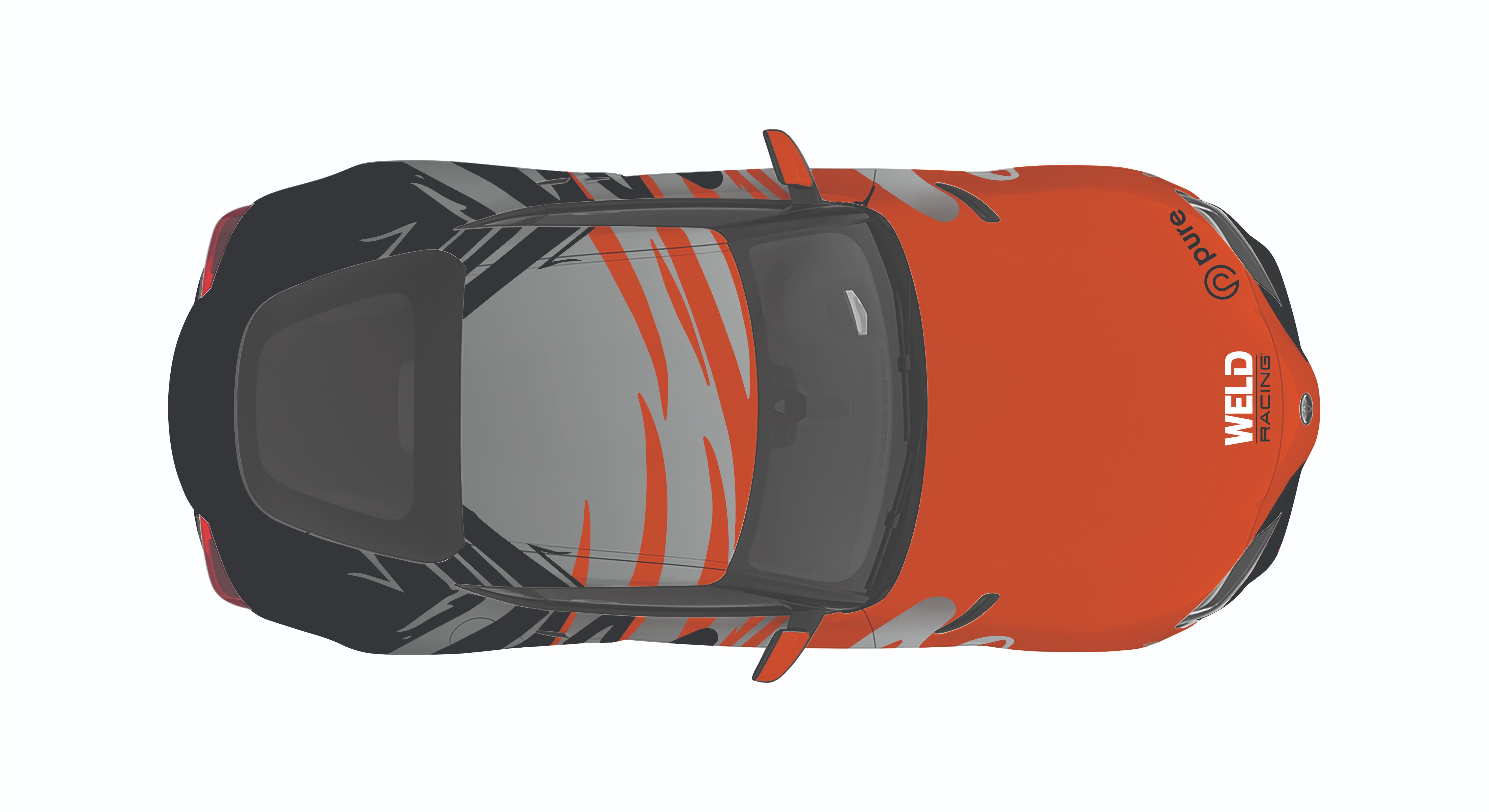 Supra wrap top view